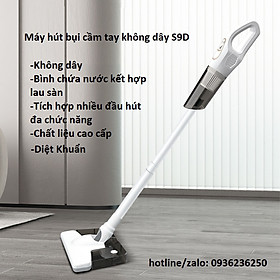 Mua Máy hút bụi mini cầm tay không dây 3 in 1 công suất cao 12000PA tiện ích cho gia đình  đa chức năng hút khổ  ướt  dễ dàng vệ sinh buồng chứa- Hàng Cao Cấp