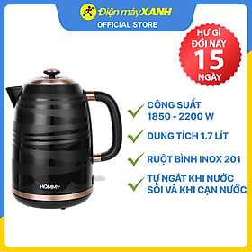 Mua Bình đun siêu tốc Hommy 1.7 lit K512PN - Hàng chính hãng
