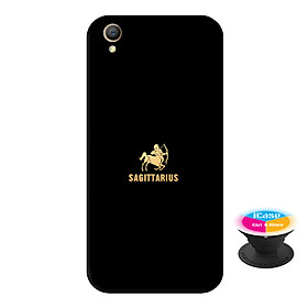 Ốp lưng nhựa dẻo dành cho Oppo Neo 9 in hình Sagitaurius - Tặng Popsocket in logo iCase - Hàng Chính Hãng