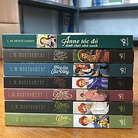 Bộ tiểu thuyết Anne tóc đỏ: Anna tóc đỏ dưới Chái nhà Xanh, Anna tóc đỏ làng Avonlea, Anna tóc đỏ ở đảo Hoàng từ Edward, Anna tóc đỏ dưới mái nhà Bạch Dương, Anna tóc đỏ và Ngôi nhà Mơ Ước, Anna dưới mái nhà Bên Ánh Lửa, Thung lũng cầu vồng - Mai Anh