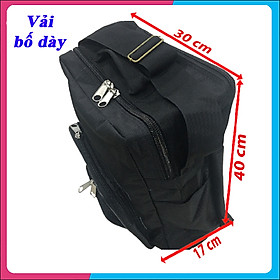 Mua Túi đồ nghề cho thợ điện  điện lạnh 40x30x17 cm kiểu đứng vải bố dày