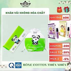 Bộ Hai Sản Phẩm Khăn Beyaki Chăm Sóc Da Mặt Cuộn Và Rút 110 Tờ 20x20 cm
