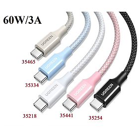 Mua Cáp sạc nhanh 60W USB Type-C to USB Type-C dài 1M Ugreen-Hàng chính hãng