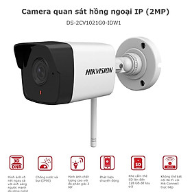 Camera IP Wifi Ngoài Trời HIKVISION DS-2CV1021G0-IDW 2MP Chống Nước - Hàng Chính Hãng