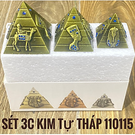 Mua Mô hình kim tự tháp Ai Cập Bằng Kim Loại rỗng - Màu Sắc Ngẫu Nhiên