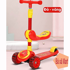 Xe Trượt Scooter Bánh Xe Phát Sáng Vĩnh Cửu