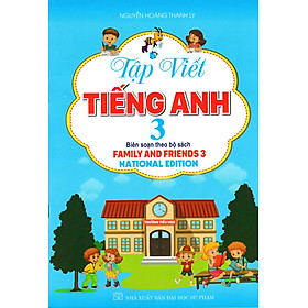 Tập viết tiếng anh lớp 3 - national edition