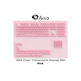 Mua AKKO Keycap set (PC / ASA-Clear profile / 155 nút)  Hàng chính hãng