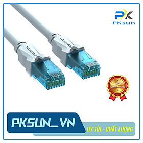 Mua Dây cáp mạng đúc sẵn hai đầu CAT5 chuẩn RJ45 Enthernet Vention 1.5M đến 30M - Hàng chính hãng