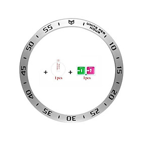 Khung viền bezel (benzen) + kính cường lực 2D cho Huawei GT2 46mm