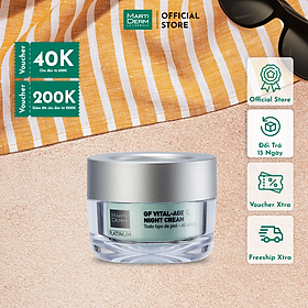 Kem Dưỡng Phức Hợp 1% Retinol Phục Hồi & Trẻ Hóa - MartiDerm Platinum GF Vital Age Night Cream (50ml)