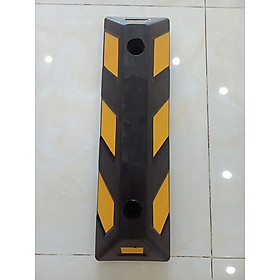 Mua Chặn bánh xe cao su Dài 55 Rộng 15 Cao 10 cm phụ kiện đi kèm