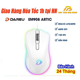 Mua Chuột Gaming Dareu Em908 Màu Trắng - Hàng Chính Hãng