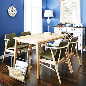 Bộ bàn ăn 4 ghế BAMSF21 Juno Sofa hiện đại Kích thước 1m2 x 75cm