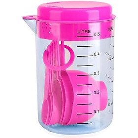 Mua Bộ 7 Thìa Và Cốc Đo Lường Bằng Nhựa Tiện Dụng Cho Nhà Bếp