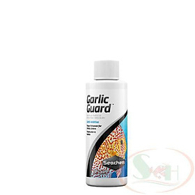 Hỗ trợ tiêu hóa Seachem Garlic Guard 100ml, 250ml, 500ml cải thiện biếng ăn cá thủy sinh nước biển