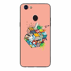 Ốp lưng in cho Oppo F5 / F5 Youth Rubik Cube