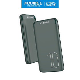 Mua Pin Sạc Dự Phòng 10000mAh FOOMEE RB10 - Sạc Nhanh 2.1A - Đen/Trắng/Xanh Lá - Hàng Chính Hãng