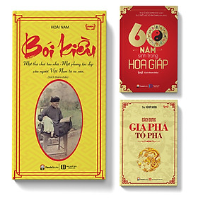 Sách – Combo 3 cuốn: Bói kiều; 60 năm sinh trong hoa giáp; Cách dựng gia phả tổ phả