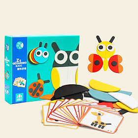  Bộ Tranh Ghép Hình Montessori Fun Board