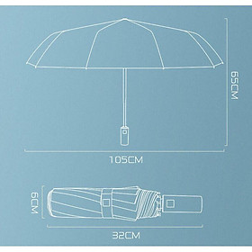 Mua Ô dù tự động đóng mở 2 chiều cao cấp xuất Nhật chống tia UV giá TỐT