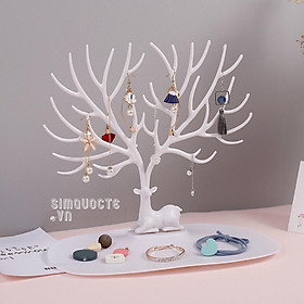 Mua Khay treo trang sức hình sừng hươu  Khay đựng phụ kiện trang trí nhà cửa  không gian gia đình