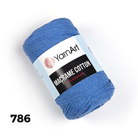Sợi Macrame Cotton nhập khẩu từ Yarnart, móc túi, giỏ xách, khăn trải bàn, trang trí nội thất