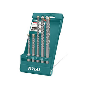 Bộ 5 mũi khoan bê tông đuôi gài Total TAC190501