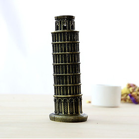 Mua Tháp nghiêng Pisa kim loại 20cm decor để bàn làm việc đẹp - Mô hình tháp Pisa  Đồ decor kệ tủ phòng khách và quà tặng sinh nhật