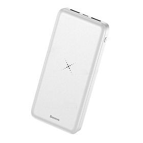 Pin Sạc Dự Phòng kiêm sạc Không Dây dung lượng 10000mAh Cho iPhone/ iPad/ Samsung/ Oppo- Baseus M36