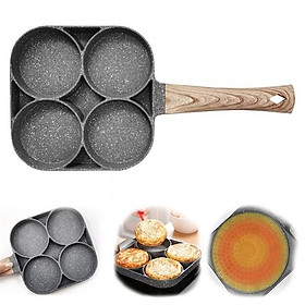 Mua Khuôn Chảo Rán Trứng 4 Lỗ Tròn Cao Cấp