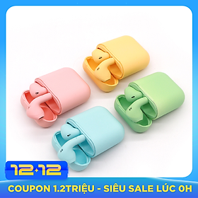 Tai nghe Bluetooth Inpods 12 - Cảm biến vân tay, chống nước,màu sắc đa dạng- 5 màu sắc lựa chọn