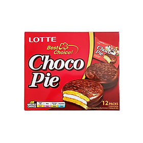 Hình ảnh Bánh Lotte Choco pie hộp 336g