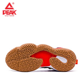 Giày Bóng Rổ Nam Cổ Cao Peak Basketball Outdoor Monster 7.2 E221041A - Màu Nâu Đen Vàng