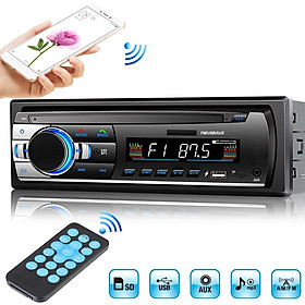Máy nghe nhạc MP3 đa phương tiện tự động SD USB JSD-520 12V 1 Din cho xe hơi