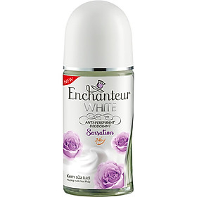 Lăn Khử Mùi Trắng Da Hương Nước Hoa Enchanteur Sensation 50ml - 1012075