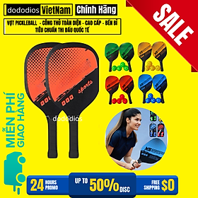 Bộ vợt pickleball bộ 2 vợt kèm túi và 4 bóng cao cấp cho nam nữ chính hàng cao cấp