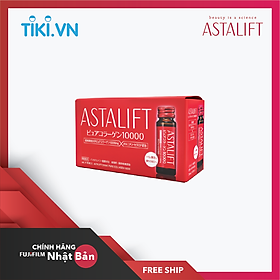 Collagen dạng nước chống lão hoá chuyên sâu Astalift Drink Pure Collagen 10,000mg (10 chai x 30ml)