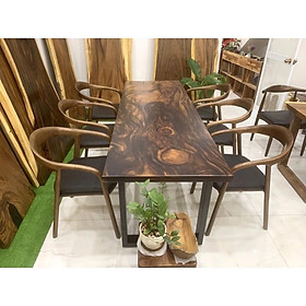 Mua Bàn nguyên tấm gỗ me tây