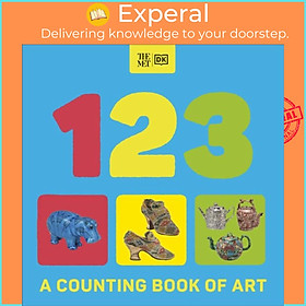 Sách - The Met 123 - A Counting Book of Art by DK (UK edition, boardbook)