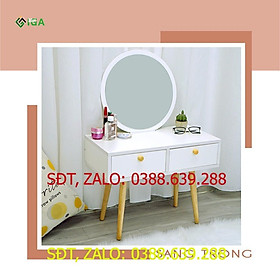 Mua BÀN TRANG ĐIỂM NGỒI BỆT - BÀN TRANG ĐIỂM MINI MÀU TRẮNG HIỆN ĐẠI
