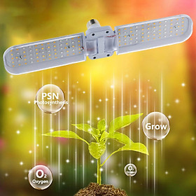 LED Foldable Grow Light, Full  E27 Base Sunlike Growing Lamp for Plants Veg Flower