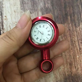 Đồng hồ chân gương xe máy A7 + Tặng kèm 1 bộ Công Tắc Đèn Cửa Tủ Quần Áo - Tủ Bếp