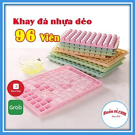 Mua Khay làm đá  thạch rau câu 96 viên hình kim cương nhỏ từ nhựa PVC cao cấp bền đẹp – buôn rẻ 01225