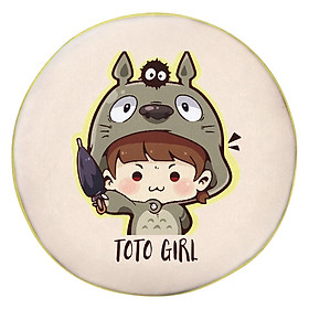 Gối tròn Cô bé Totoro - GOCP177