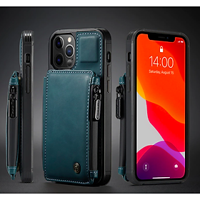 Ốp Lưng Da Bò Chính Hãng CaseMe Kèm Ví Chống Sốc Cho iPhone 11 Pro Max, iPhone 11 Pro, iPhone 11 - Hàng nhập khẩu