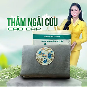 ￼Thảm Ngải Cứu Hoàng Thịnh An Cao Cấp Chính Hãng, Nệm Ngải Cứu, Thảm Điện Ngải Cứu Đông Y Health Lab