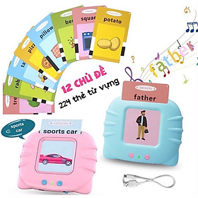 Máy Đọc Thẻ Flashcard Việt Anh Cho Bé, Máy Học Từ Vựng, Máy Tiếng Anh, Giúp Bé Phát Triển Học Tập