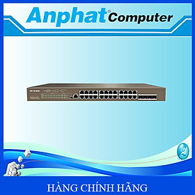 Mua Switch 28 Cổng L3 Managed PoE IP-COM Tenda G5328P-24-410W – Hàng Chính Hãng