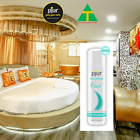 Gel bôi trơn gốc nước Pjur Woman Nude sản phẩm đặc biệt dành cho làn da siêu nhạy cảm của một số phụ nữ - Hàng chính hãng - Made in Germany